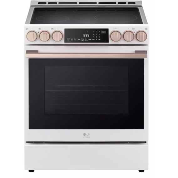 LG 30-inch Slide-in Induction Range with Air Fry Technology LSIS6338NE IMAGE 1