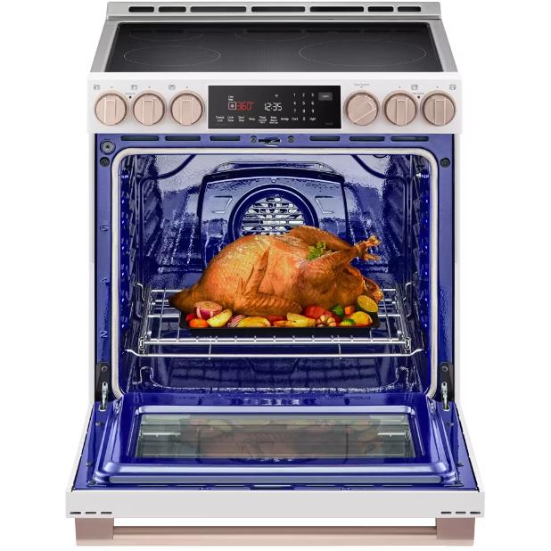 LG 30-inch Slide-in Induction Range with Air Fry Technology LSIS6338NE IMAGE 2