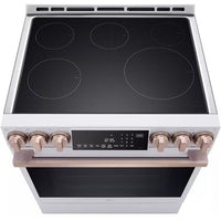 LG 30-inch Slide-in Induction Range with Air Fry Technology LSIS6338NE IMAGE 7