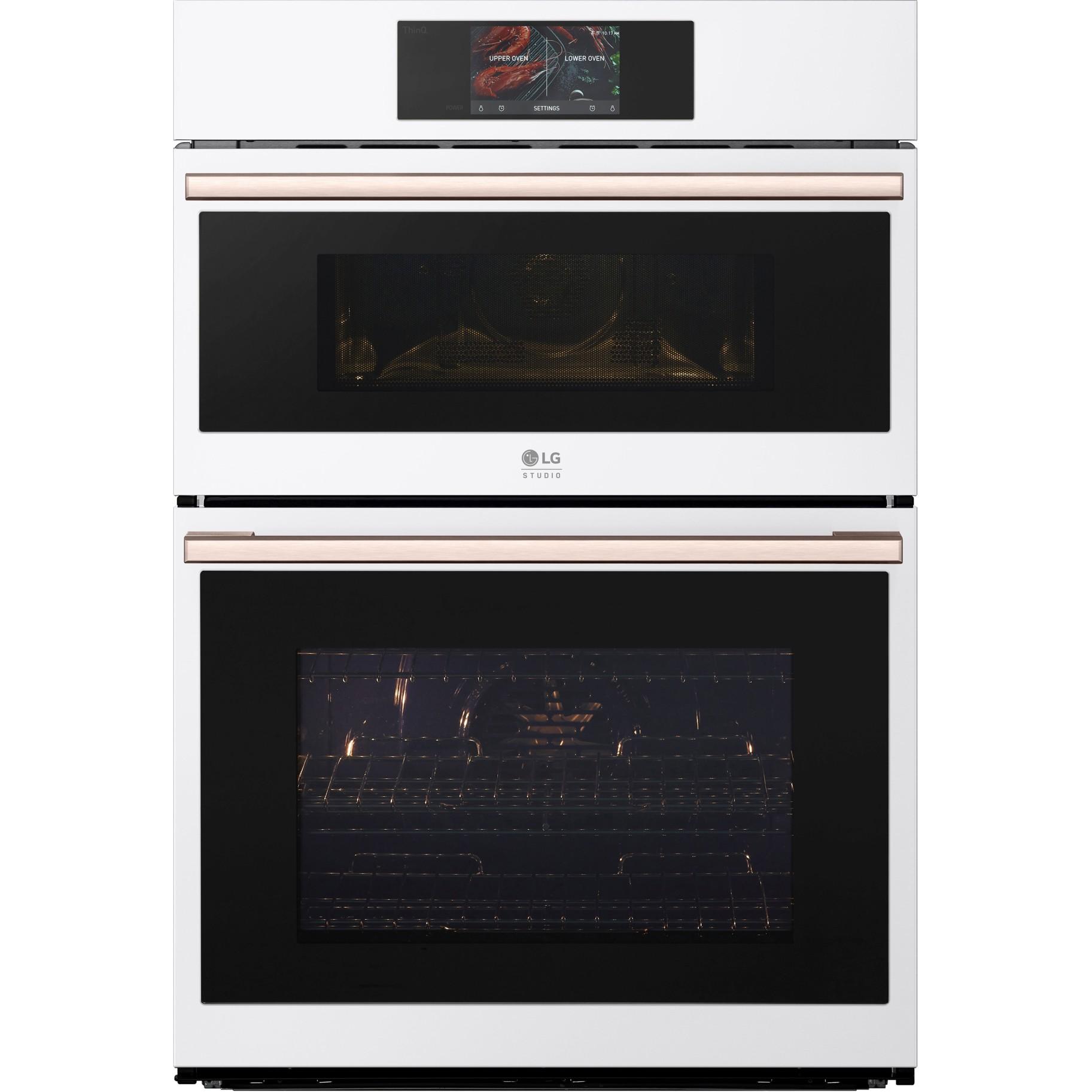 LG 30-inch, 6.4 cu.ft. Built-in Combination Oven with True Convection Technology WCES6428N IMAGE 1