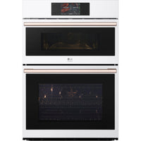 LG 30-inch, 6.4 cu.ft. Built-in Combination Oven with True Convection Technology WCES6428N IMAGE 1