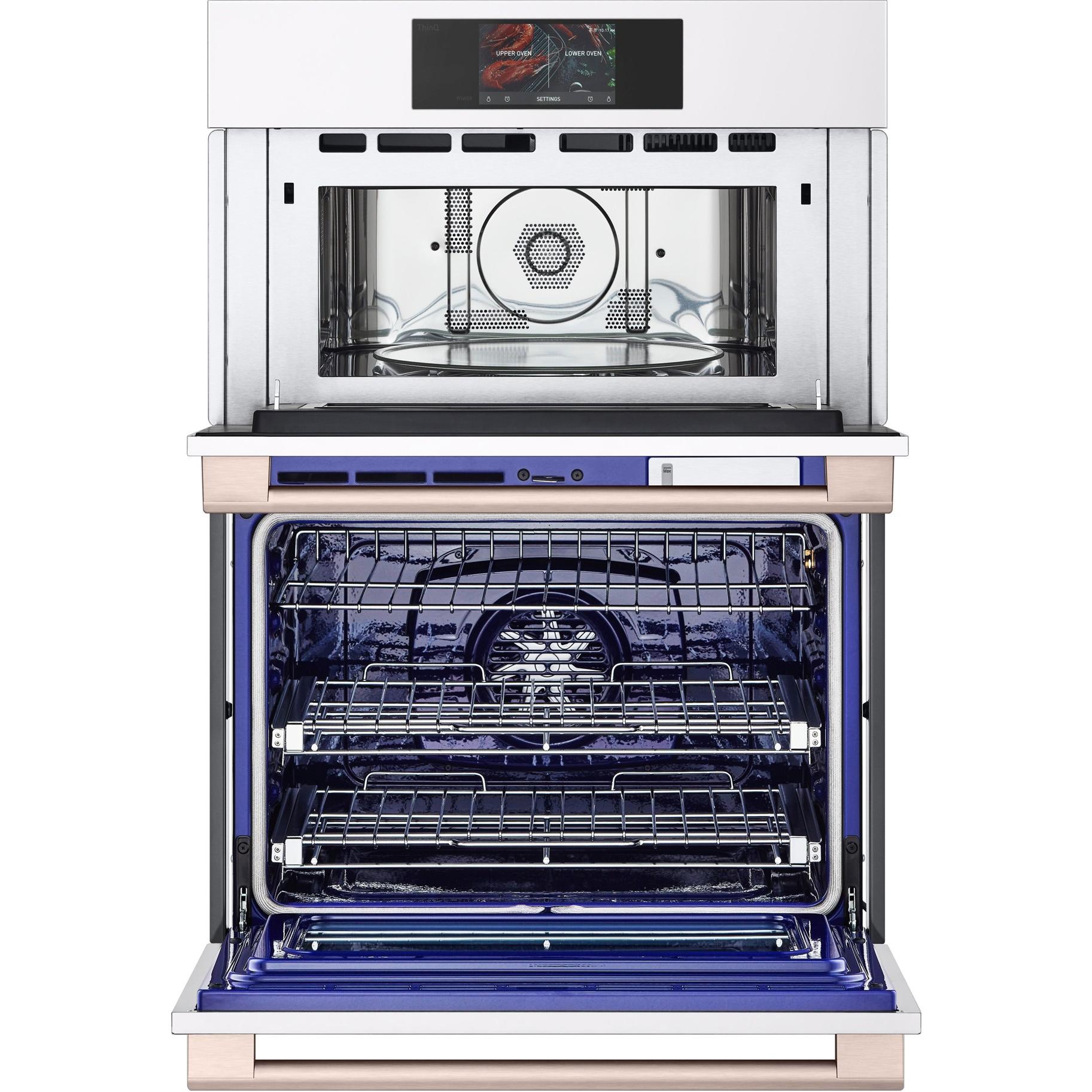 LG 30-inch, 6.4 cu.ft. Built-in Combination Oven with True Convection Technology WCES6428N IMAGE 4