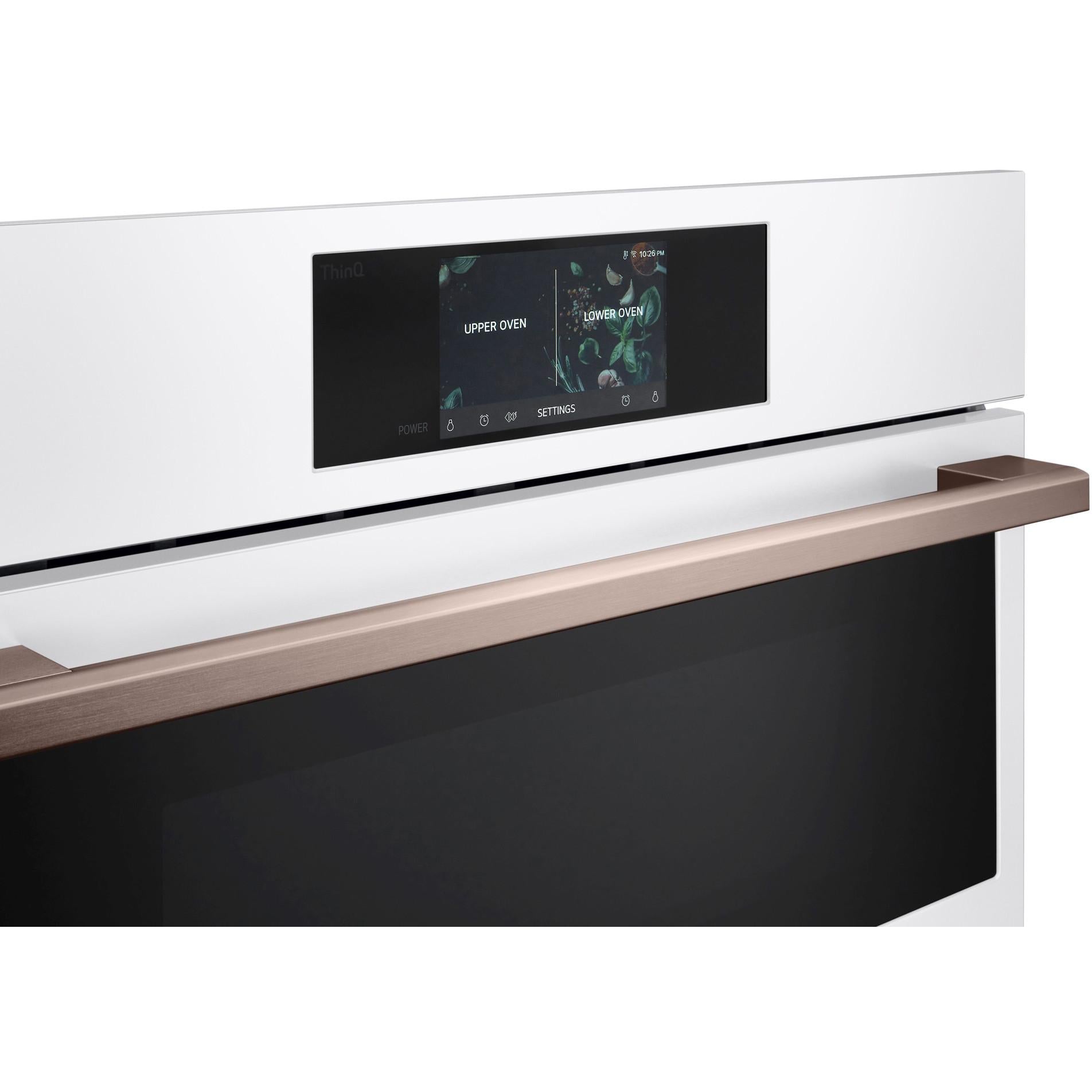 LG 30-inch, 6.4 cu.ft. Built-in Combination Oven with True Convection Technology WCES6428N IMAGE 7