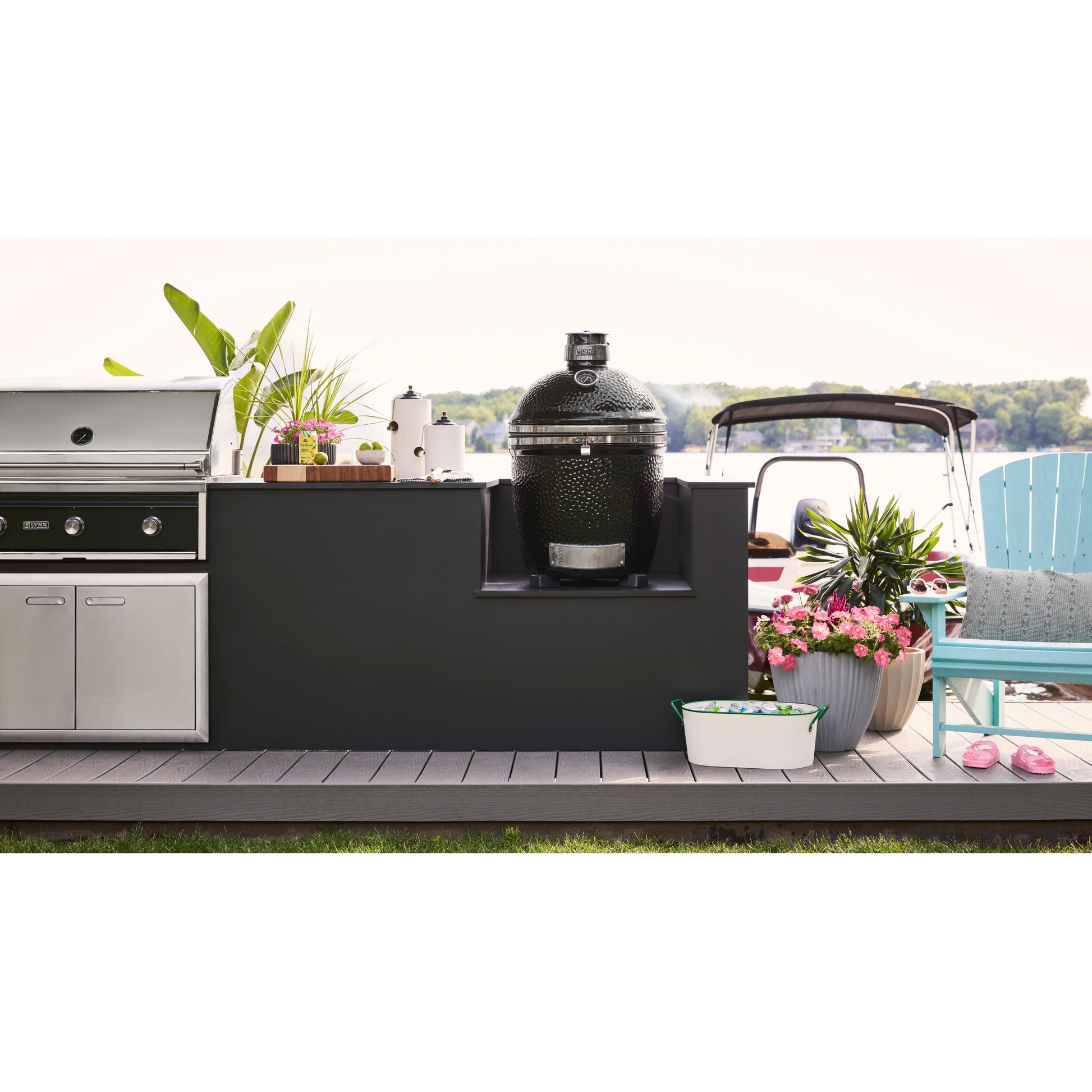 Lynx Kamado Charcoal Grill LCGRBK IMAGE 4