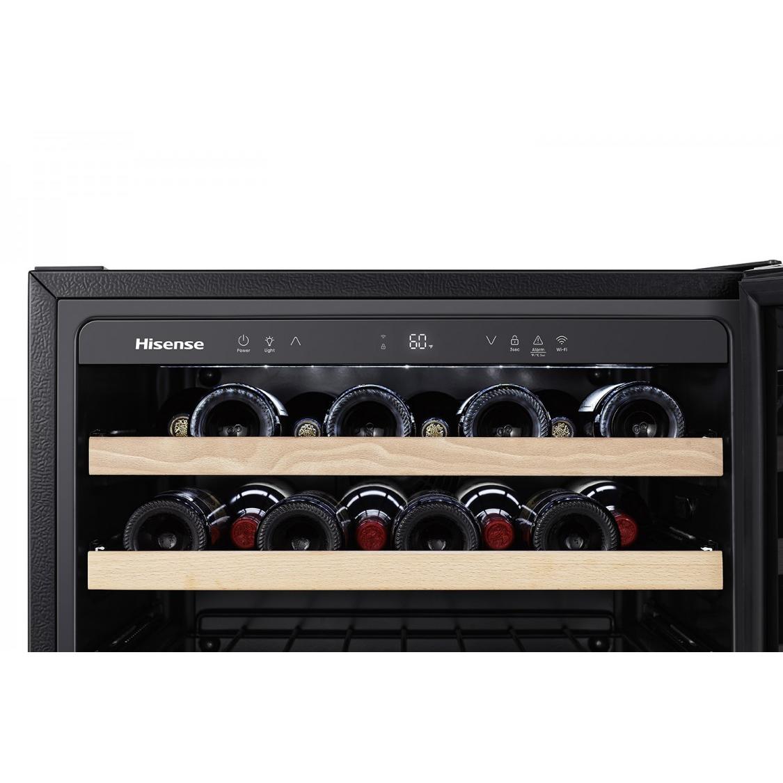 Hisense 54-Bottle Wine Cooler with Wifi HWS054N6SS IMAGE 8