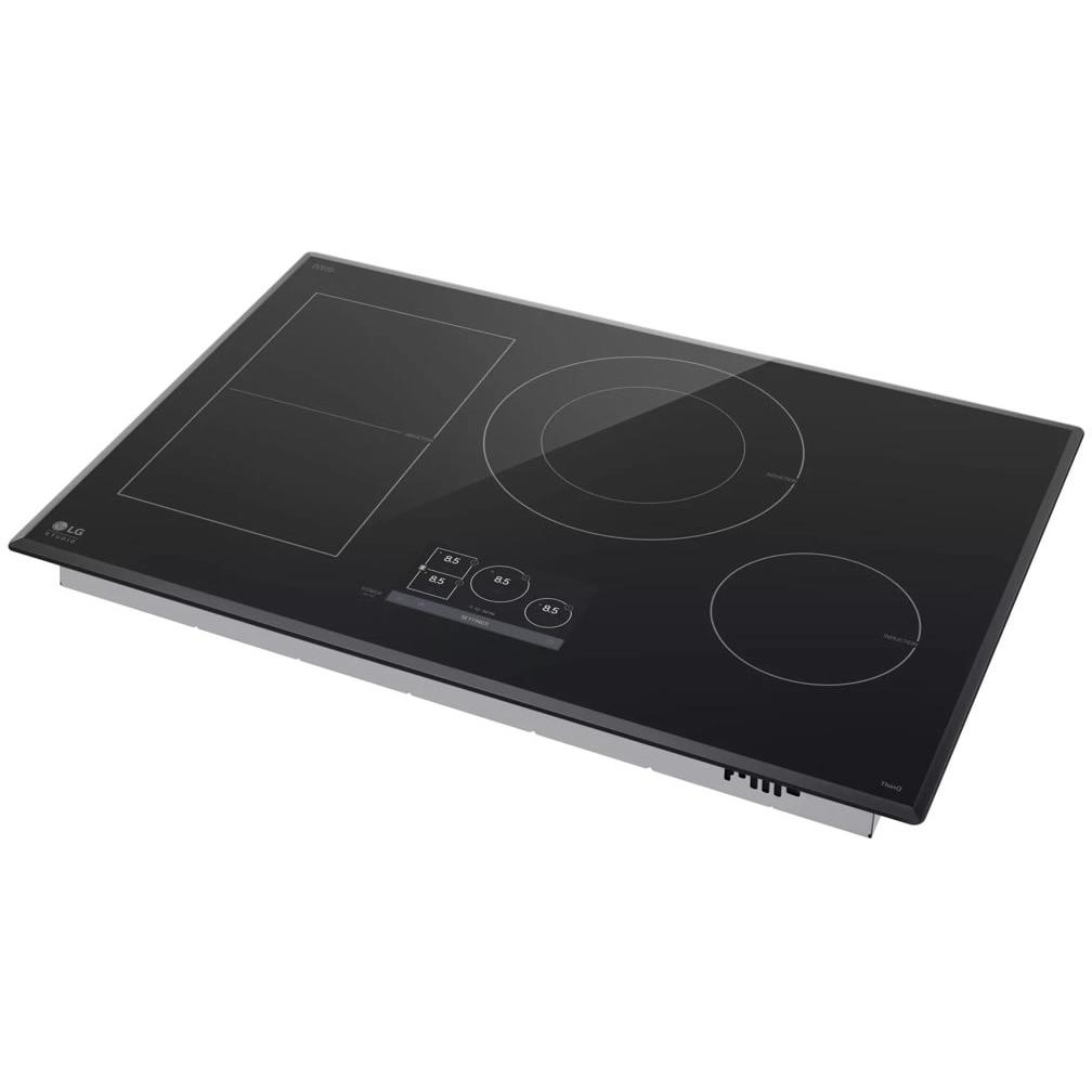 LG 30-inch Built-in Induction Cooktop CBIS3018BE IMAGE 4