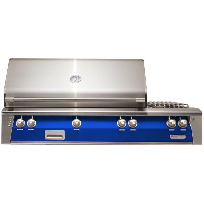 Alfresco 56in Luxury Deluxe Gas Built-in Grill ALXE-56-NG-S5002 IMAGE 1