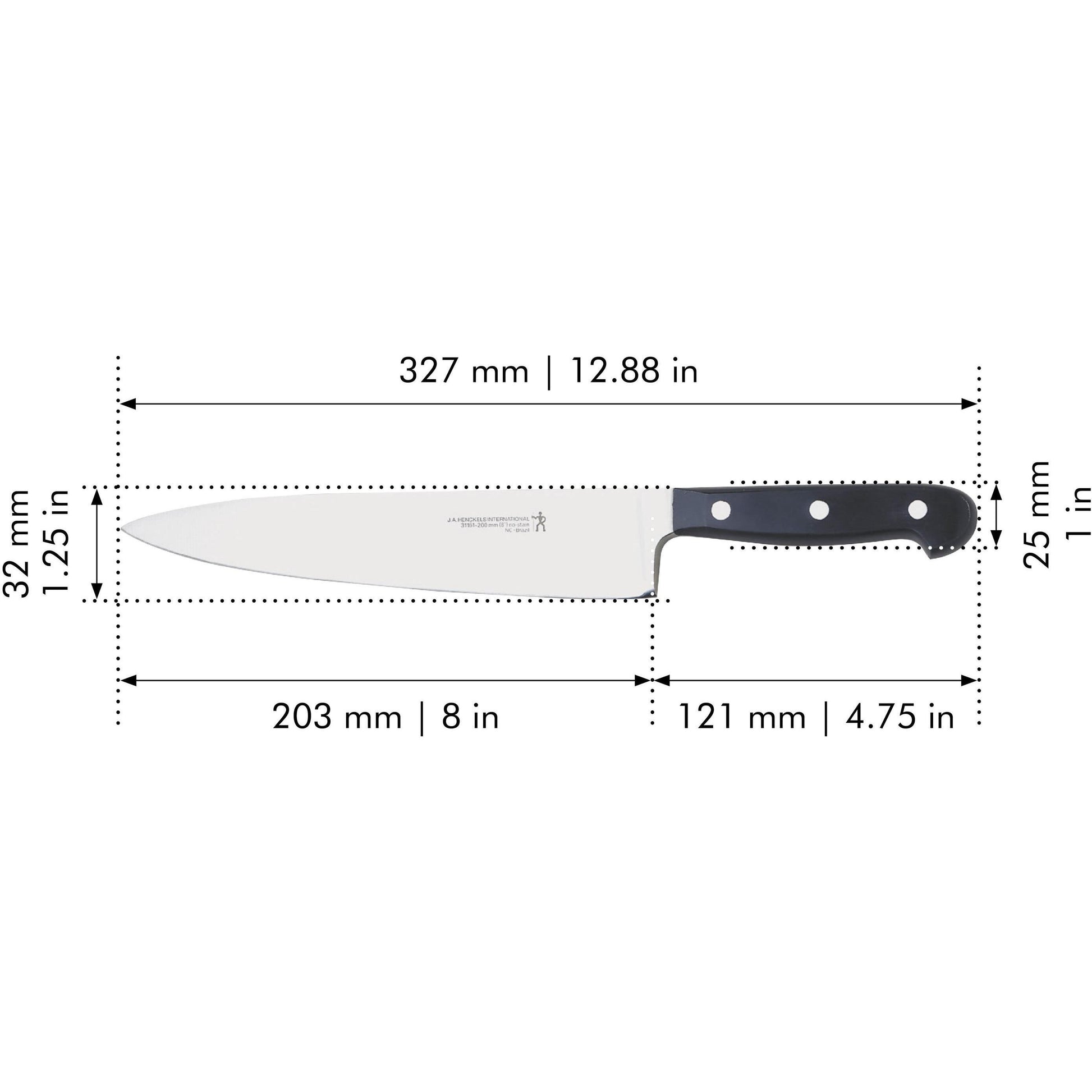Henckels Classic 3-Piece Knife Set 1012069 IMAGE 7