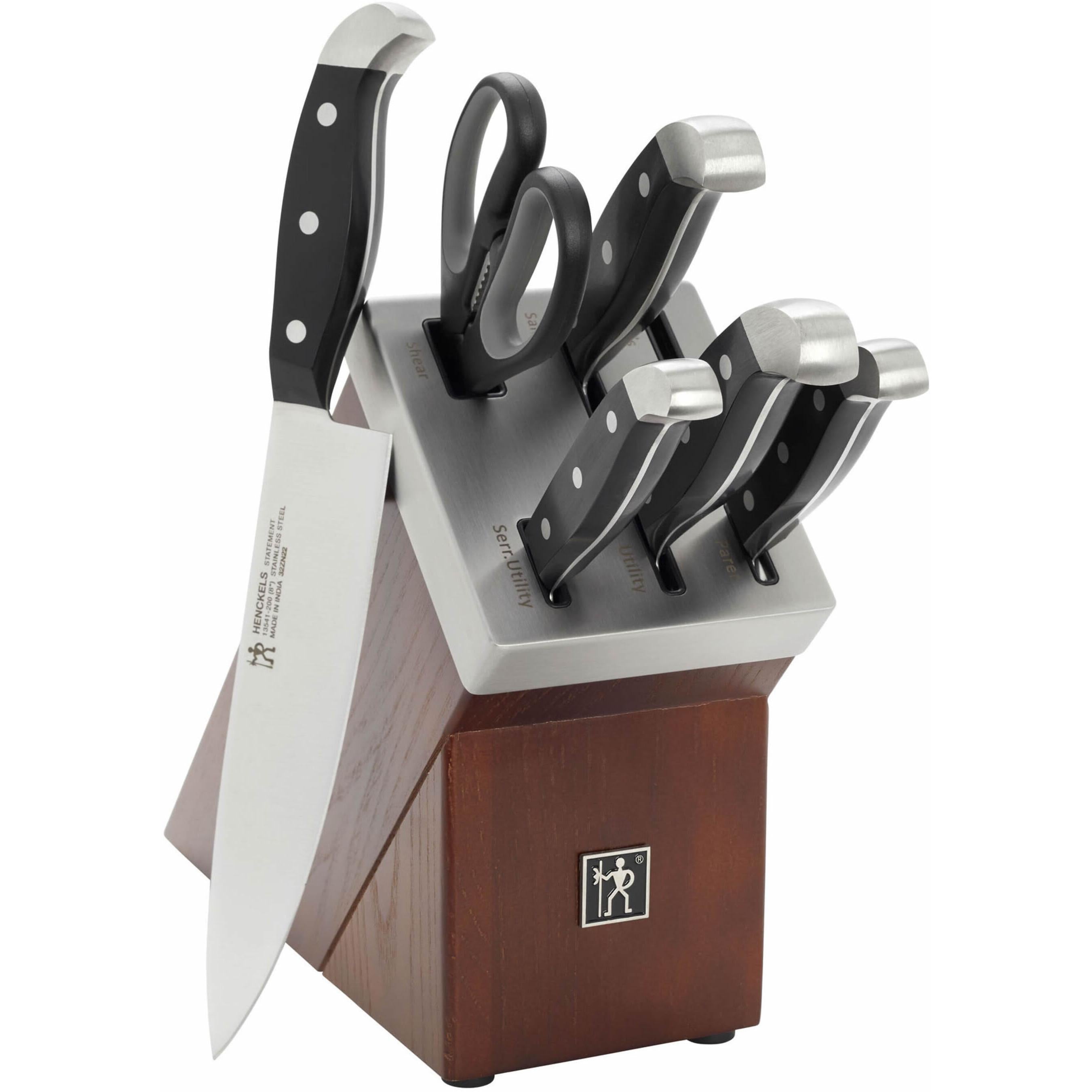 Henckels Statement 7-Piece Knife Block Set 1013675 IMAGE 1