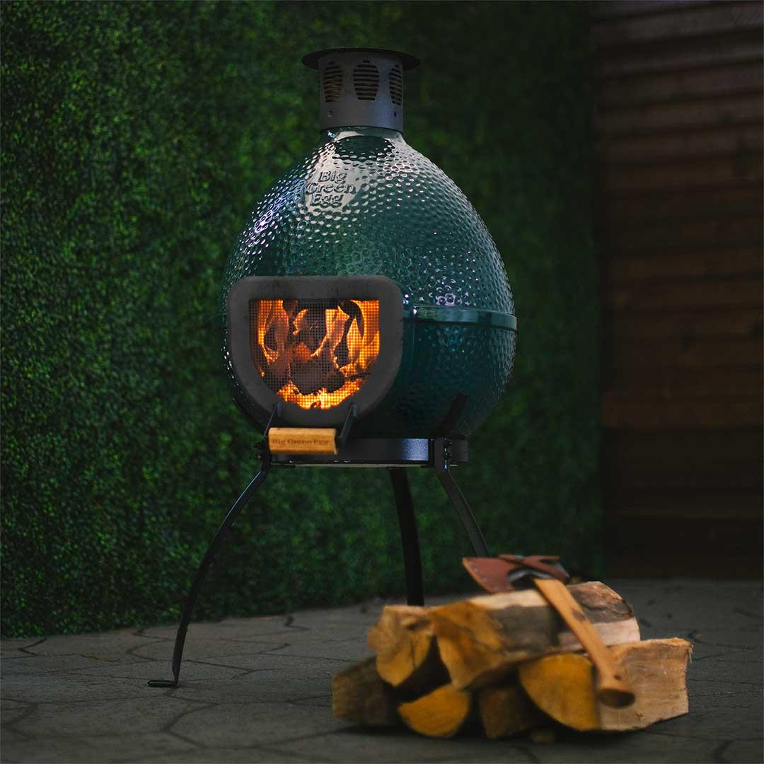 Big Green Egg Chiminea 131348 IMAGE 3