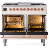 iLVE 40-inch Freestanding Dual Fuel Range UPD40FNMPAWPLP IMAGE 3