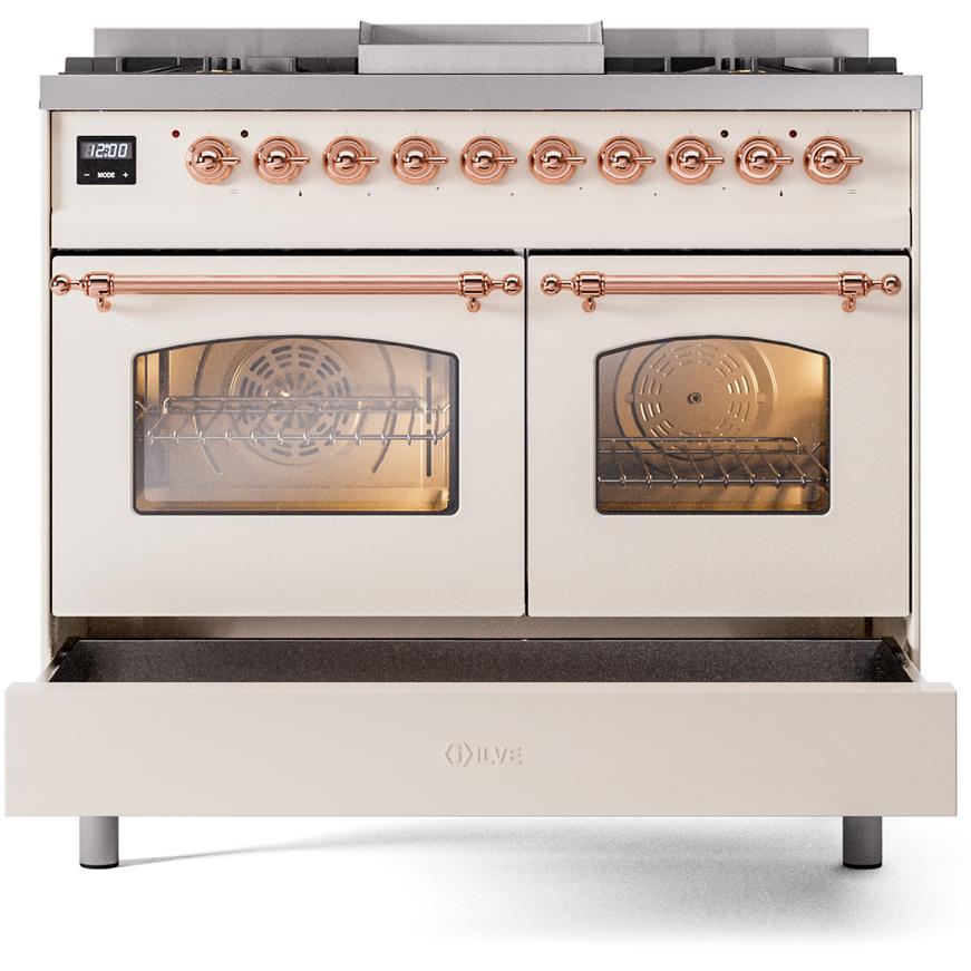 iLVE 40-inch Freestanding Dual Fuel Range UPD40FNMPAWPLP IMAGE 6