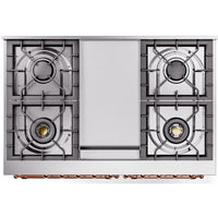 iLVE 40-inch Freestanding Dual Fuel Range UPD40FNMPAWPLP IMAGE 8