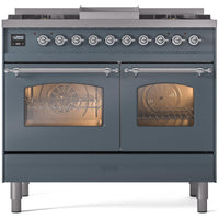 iLVE 40-inch Freestanding Dual Fuel Range UPD40FNMPBGCLP IMAGE 2