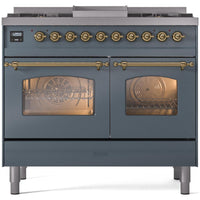 iLVE 40-inch Freestanding Dual Fuel Range UPD40FNMPBGGLP IMAGE 2