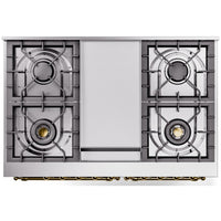iLVE 40-inch Freestanding Dual Fuel Range UPD40FNMPBGGLP IMAGE 8