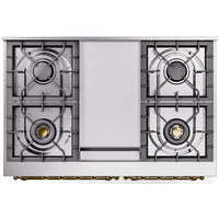 iLVE 40-inch Freestanding Dual Fuel Range UPD40FNMPWHGLP IMAGE 8