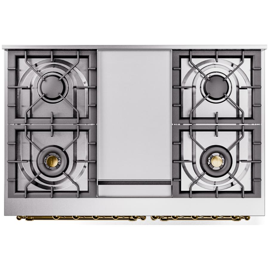 iLVE 40-inch Freestanding Dual Fuel Range UPD40FNMPWHGLP IMAGE 8
