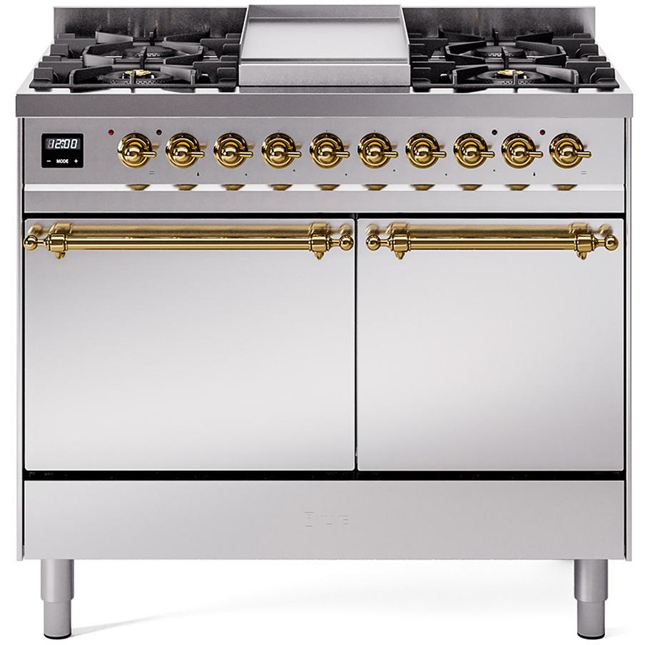 iLVE 40-inch Freestanding Dual Fuel Range UPD40FQNMPSSGLP IMAGE 1