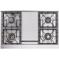 iLVE 40-inch Freestanding Dual Fuel Range UPD40FQNMPWHPLP IMAGE 2
