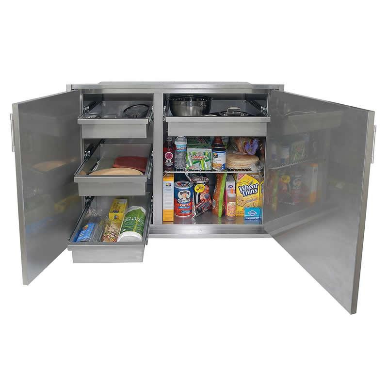 Alfresco 42-inch Low Profile Sealed Dry Pantry AXEDSP-42L-S5002 IMAGE 2