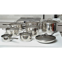 VeV Vigano 16-Piece Nuova Kontessa Cookware Set VEVITALIANO16 IMAGE 1