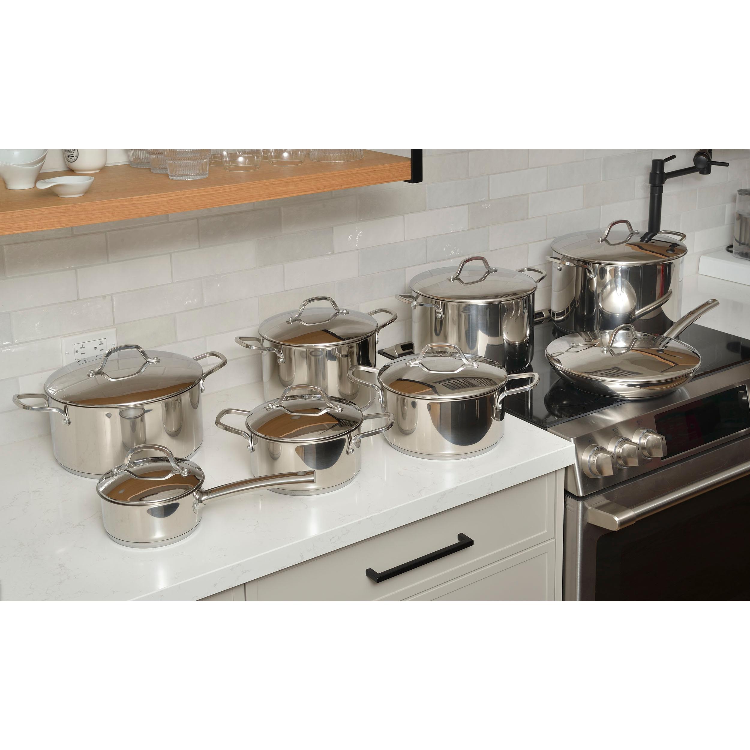 VeV Vigano 16-Piece Nuova Kontessa Cookware Set VEVITALIANO16 IMAGE 4