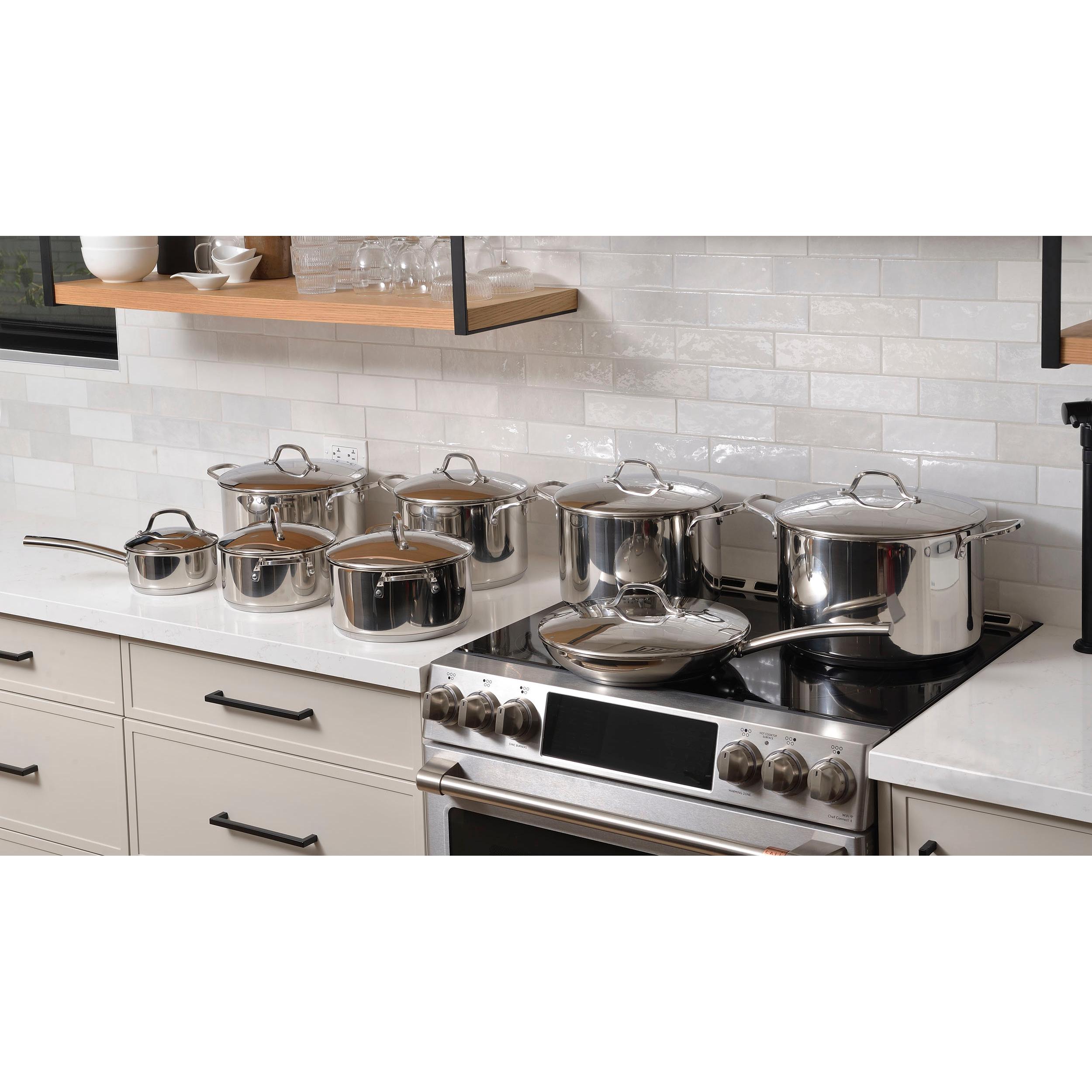 VeV Vigano 16-Piece Nuova Kontessa Cookware Set VEVITALIANO16 IMAGE 6