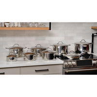 VeV Vigano 16-Piece Nuova Kontessa Cookware Set VEVITALIANO16 IMAGE 7