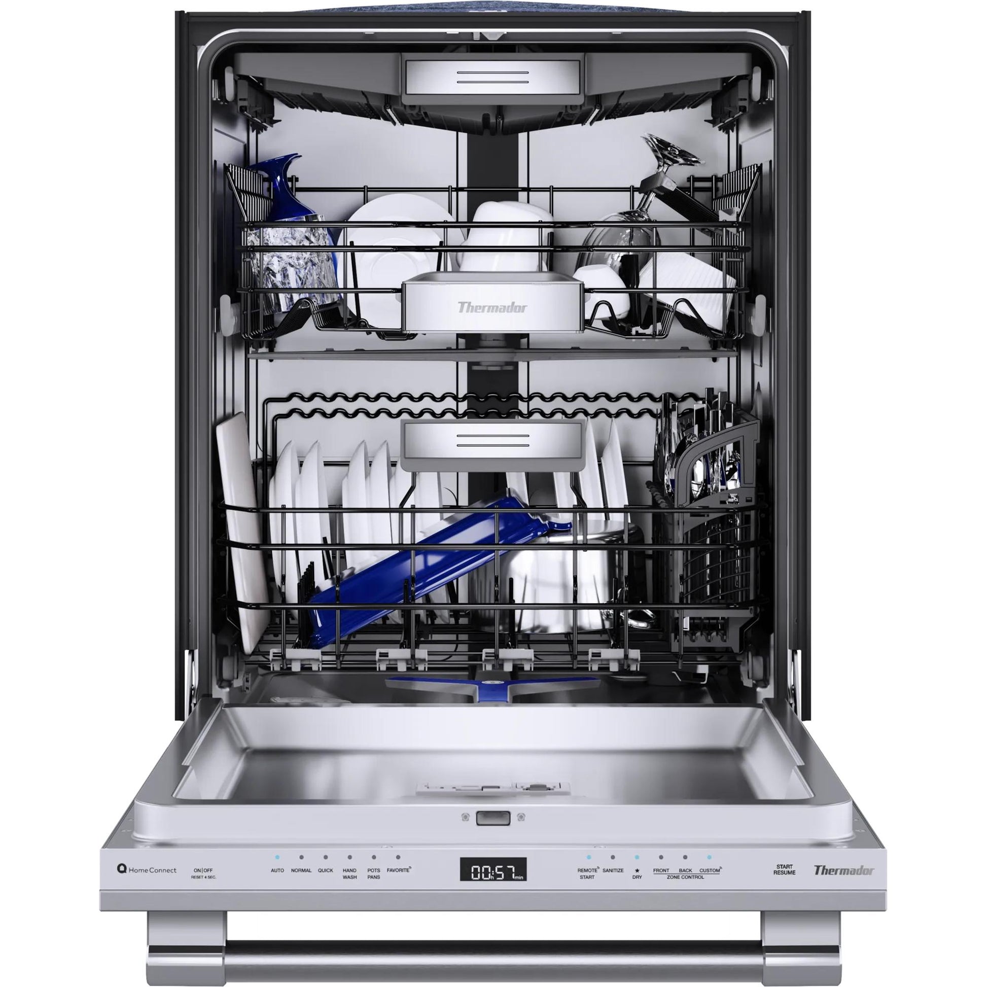 Thermador 24-inch Built-in Dishwasher with Professional Handle DWHD661EFP IMAGE 2