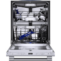 Thermador 24-inch Built-in Dishwasher with Professional Handle DWHD661EFP IMAGE 2