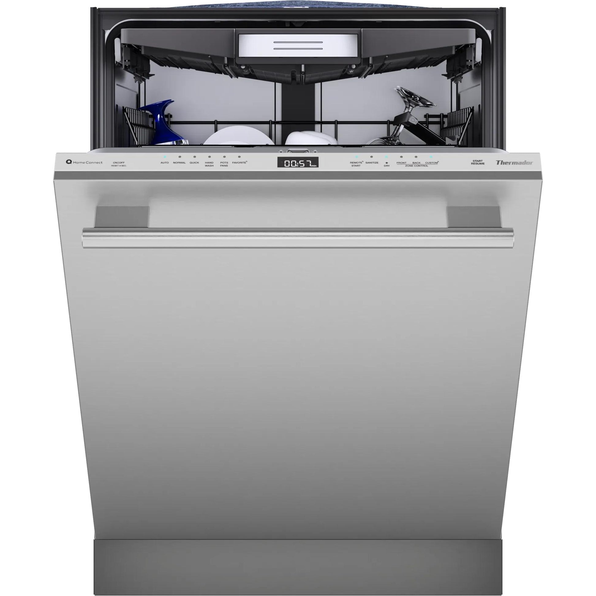 Thermador 24-inch Built-in Dishwasher with Masterpiece® Handle DWHD661EFM IMAGE 3