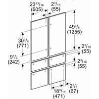Thermador 48-inch Door Panel TFL48IT100 IMAGE 2