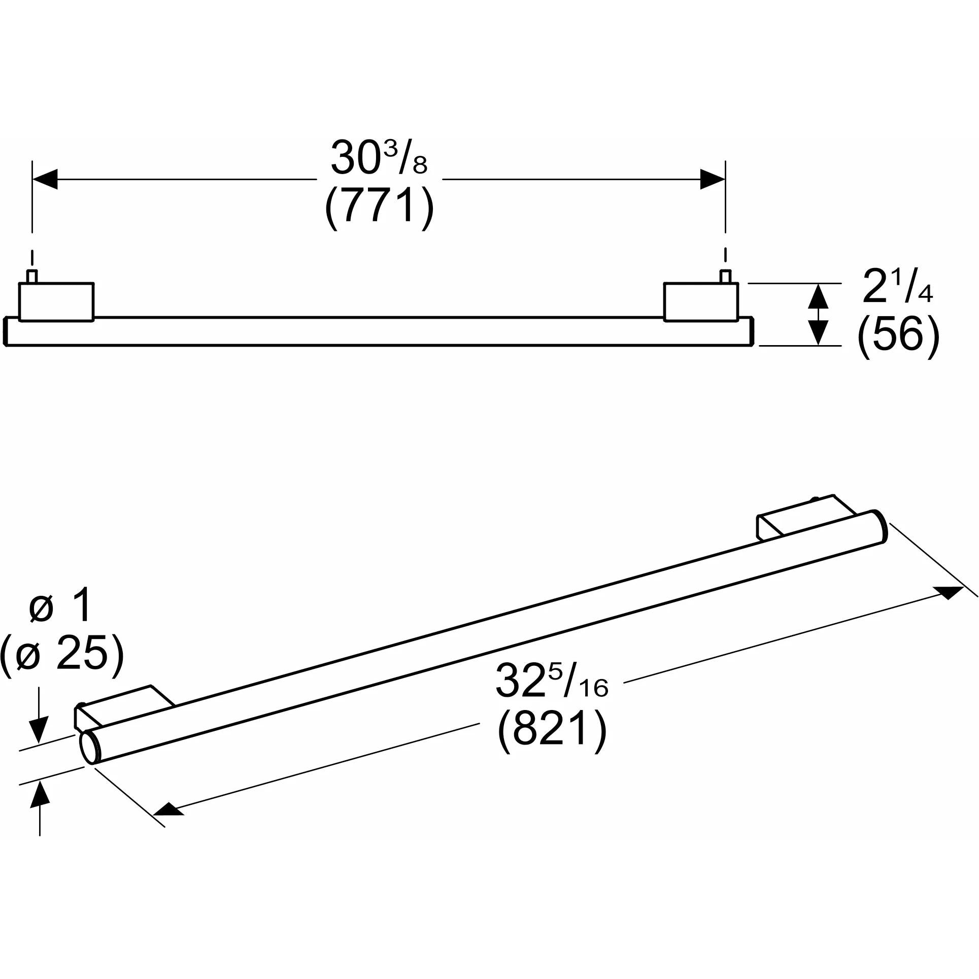 Thermador 36/42-inch Handle Kit MS3642IT10 IMAGE 2