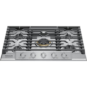 Frigidaire Professional 30-inch Built-in Gas Cooktop PCCG3080AS IMAGE 1