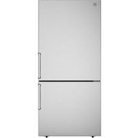 Bertazzoni 31-inch Bottom Freezer Refrigerator with Master handle REF31BMFIXNV IMAGE 1