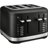 KitchenAid 4-Slice Lever Toaster KMT4109BK IMAGE 1