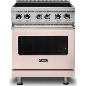 Viking 30-inch Freestanding Electric Range with SoftLit™ LED Lights CVER5301-4BBH IMAGE 1