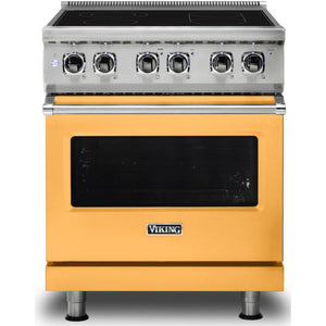 Viking 30-inch Freestanding Electric Range with SoftLit™ LED Lights CVER5301-4BDA IMAGE 1