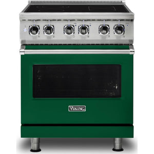 Viking 30-inch Freestanding Electric Range with SoftLit™ LED Lights CVER5301-4BIV IMAGE 1