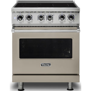 Viking 30-inch Freestanding Electric Range with SoftLit™ LED Lights CVER5301-4BNA IMAGE 1