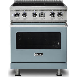 Viking 30-inch Freestanding Electric Range with SoftLit™ LED Lights CVER5301-4BNS IMAGE 1