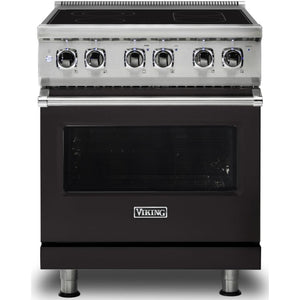 Viking 30-inch Freestanding Electric Range with SoftLit™ LED Lights CVER5301-4BON IMAGE 1