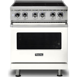 Viking 30-inch Freestanding Electric Range with SoftLit™ LED Lights CVER5301-4BPW IMAGE 1