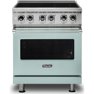 Viking 30-inch Freestanding Electric Range with SoftLit™ LED Lights CVER5301-4BSP IMAGE 1
