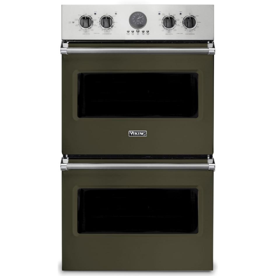 Viking 30-inch 9.4 cu.ft. Built-in Wall Double Oven with TruConvec™ Convection VDOE530MA IMAGE 1