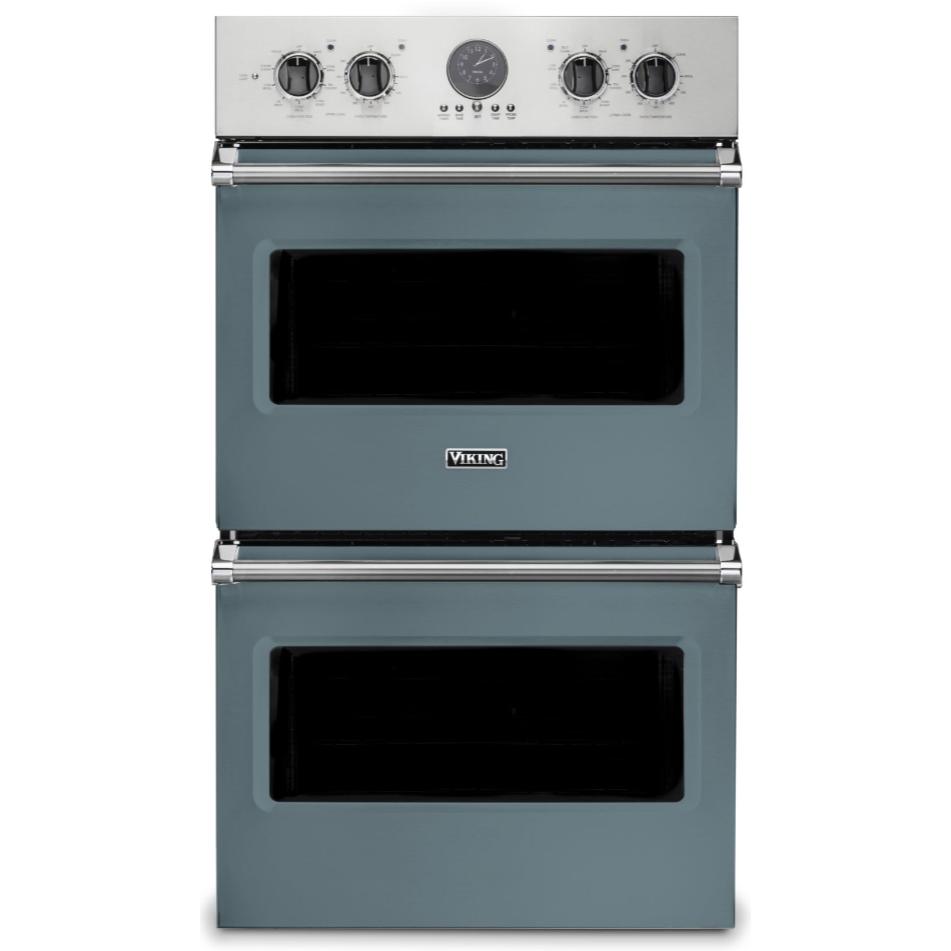 Viking 30-inch 9.4 cu.ft. Built-in Wall Double Oven with TruConvec™ Convection VDOE530NS IMAGE 1