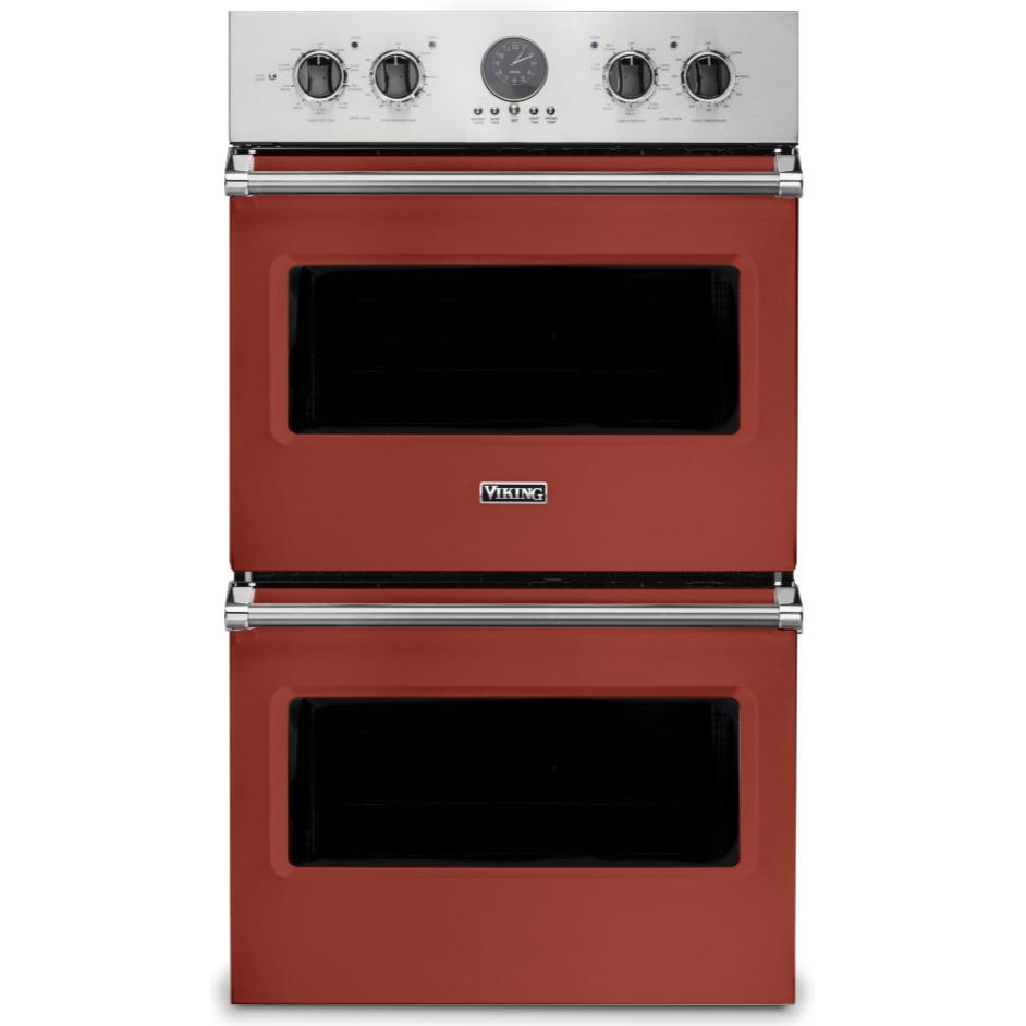 Viking 30-inch 9.4 cu.ft. Built-in Wall Double Oven with TruConvec™ Convection VDOE530SC IMAGE 1