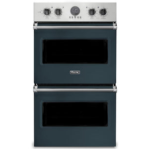 Viking 30-inch 9.4 cu.ft. Built-in Wall Double Oven with TruConvec™ Convection VDOE530SQ IMAGE 1