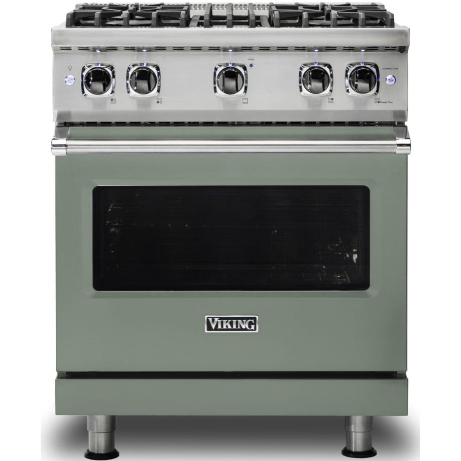 Viking 30-inch Freestanding Gas Range with VariSimmer™ VGR530-4BEULP IMAGE 1